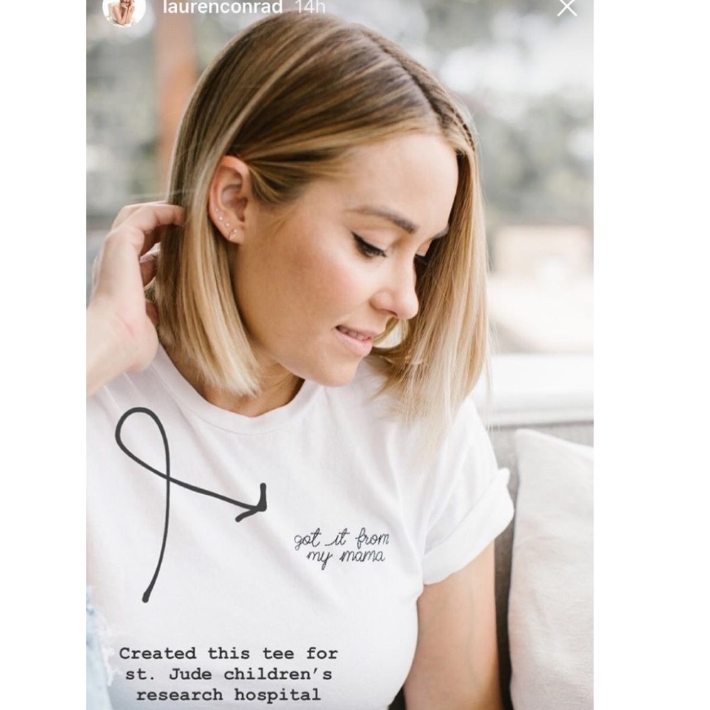 Lauren Conrad + Omaze collaboration Tee